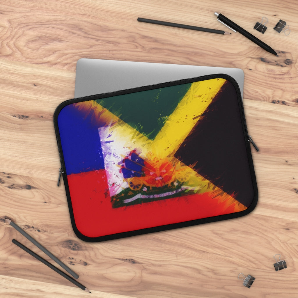 Haitian-Jamaican Laptop Sleeve