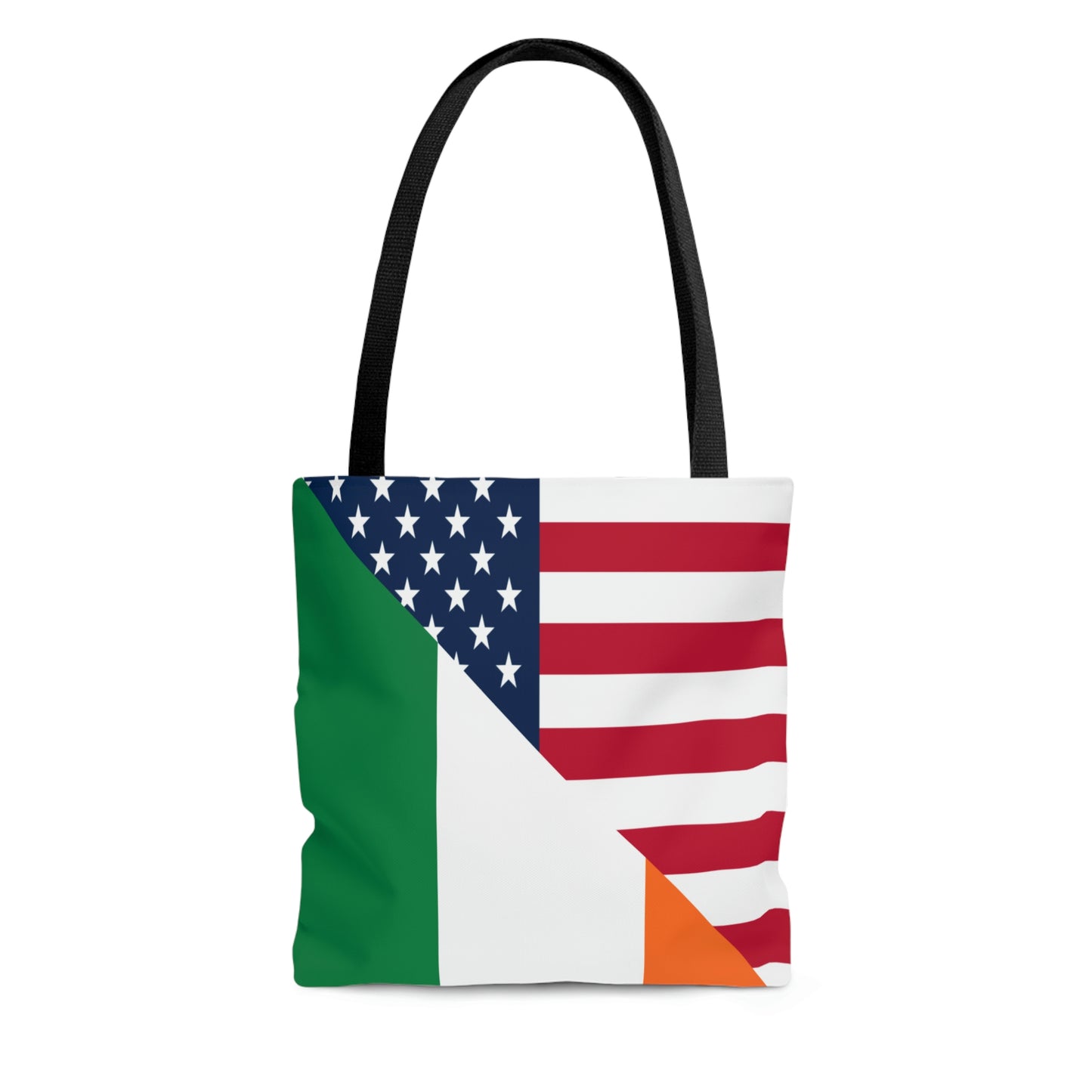 Irish American Flag Half Ireland USA Tote Bag | Shoulder Bag