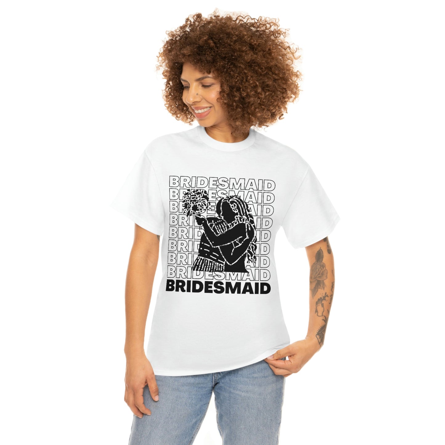 Bridesmaids Bridal Shower Bachelorette Gift T-Shirt | Unisex Tee Shirt