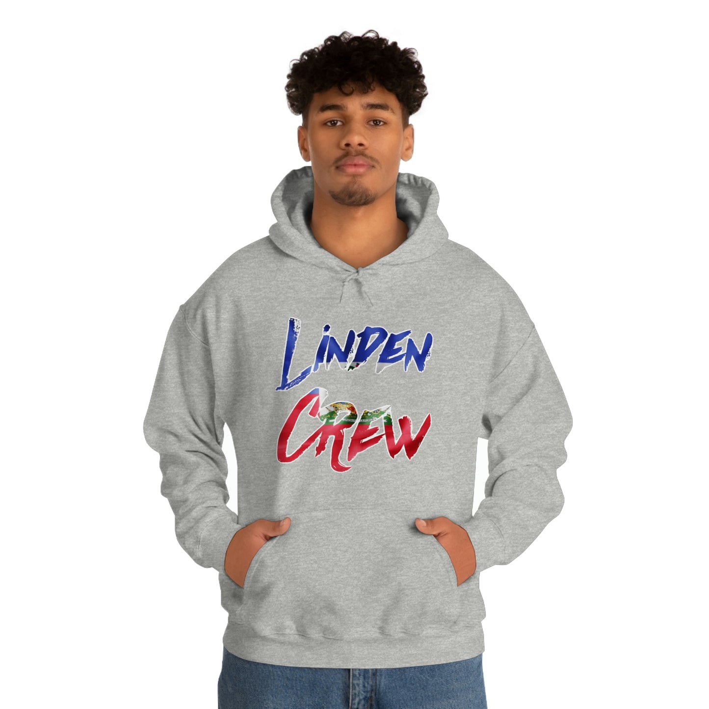 Linden Crew Haitian Flag Hoodie