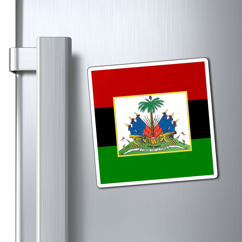 Pan-African Haitian Flag | Pan African Haiti Magnet