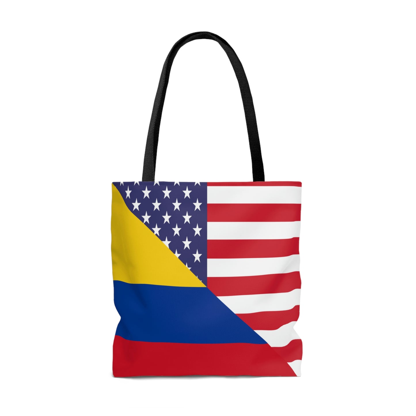 Colombian American Flag Colombia USA Tote Bag | Shoulder Bag