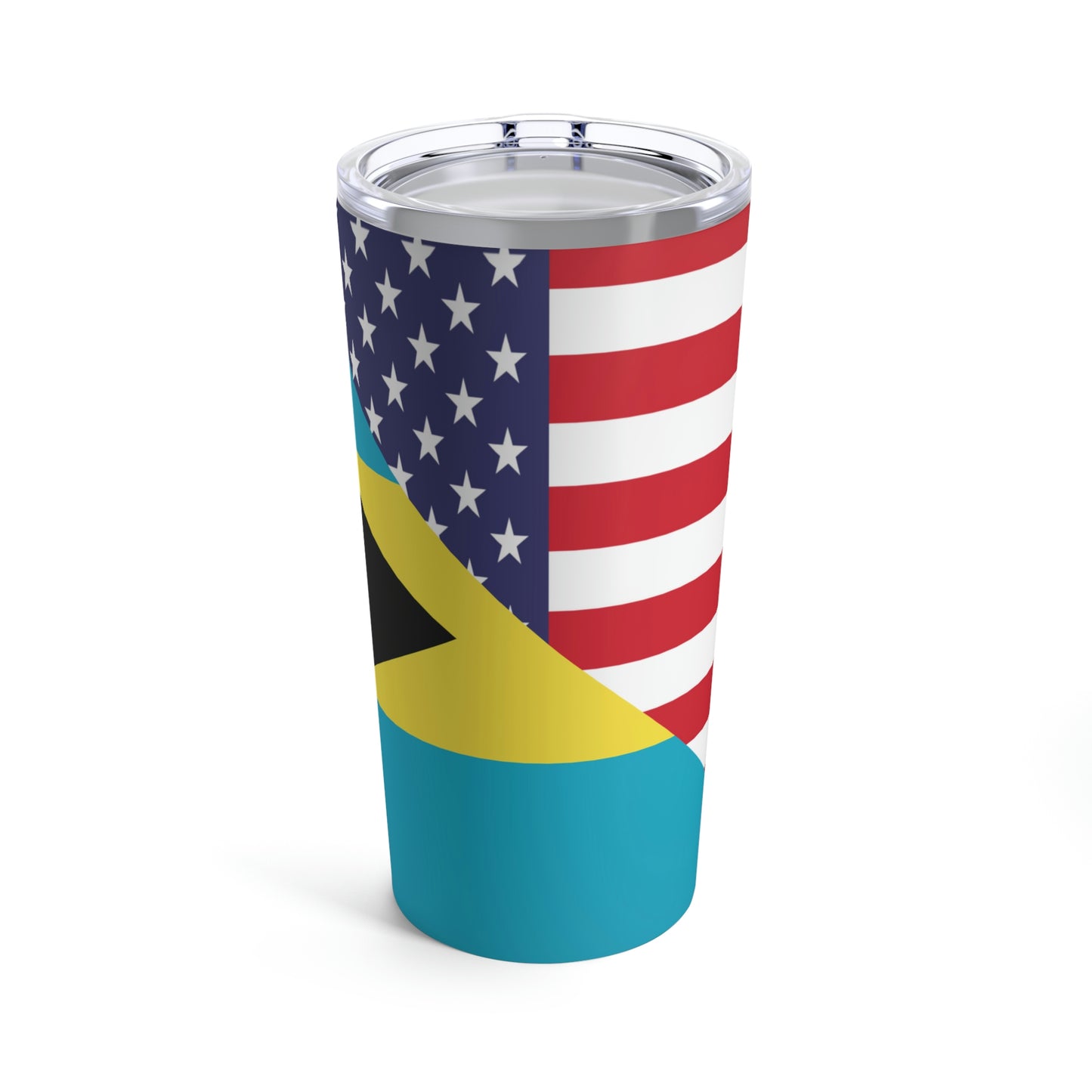 Bahamas American Flag Bahamian USA Tumbler 20oz