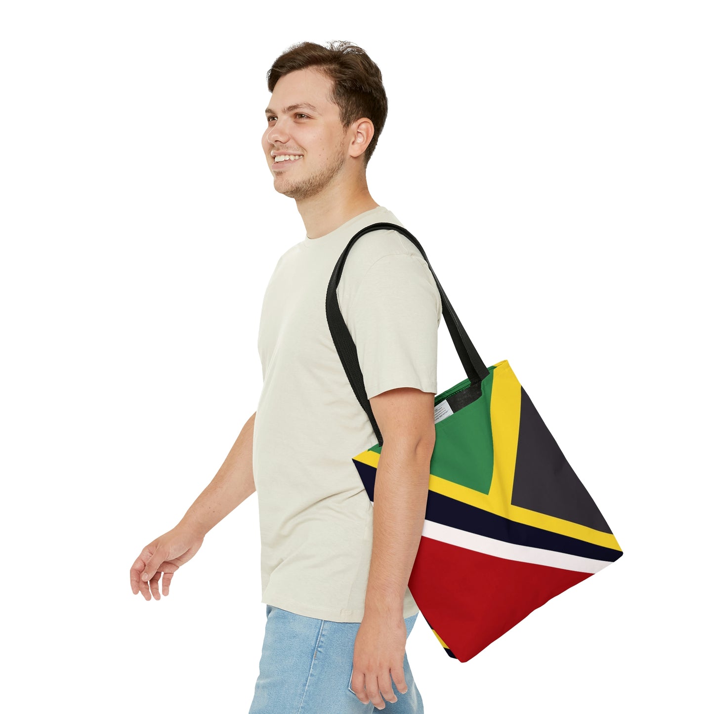 Trini Jamaican Flag | Trinidad Jamaica Flag Tote Bag | Shoulder Bag