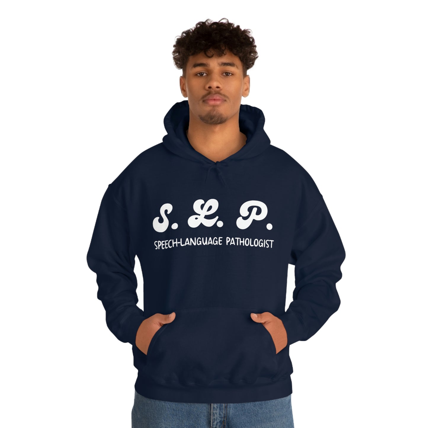 SLP Hoodie | Unisex SLP Speech Language Pathologist Hooded Sweatshirt