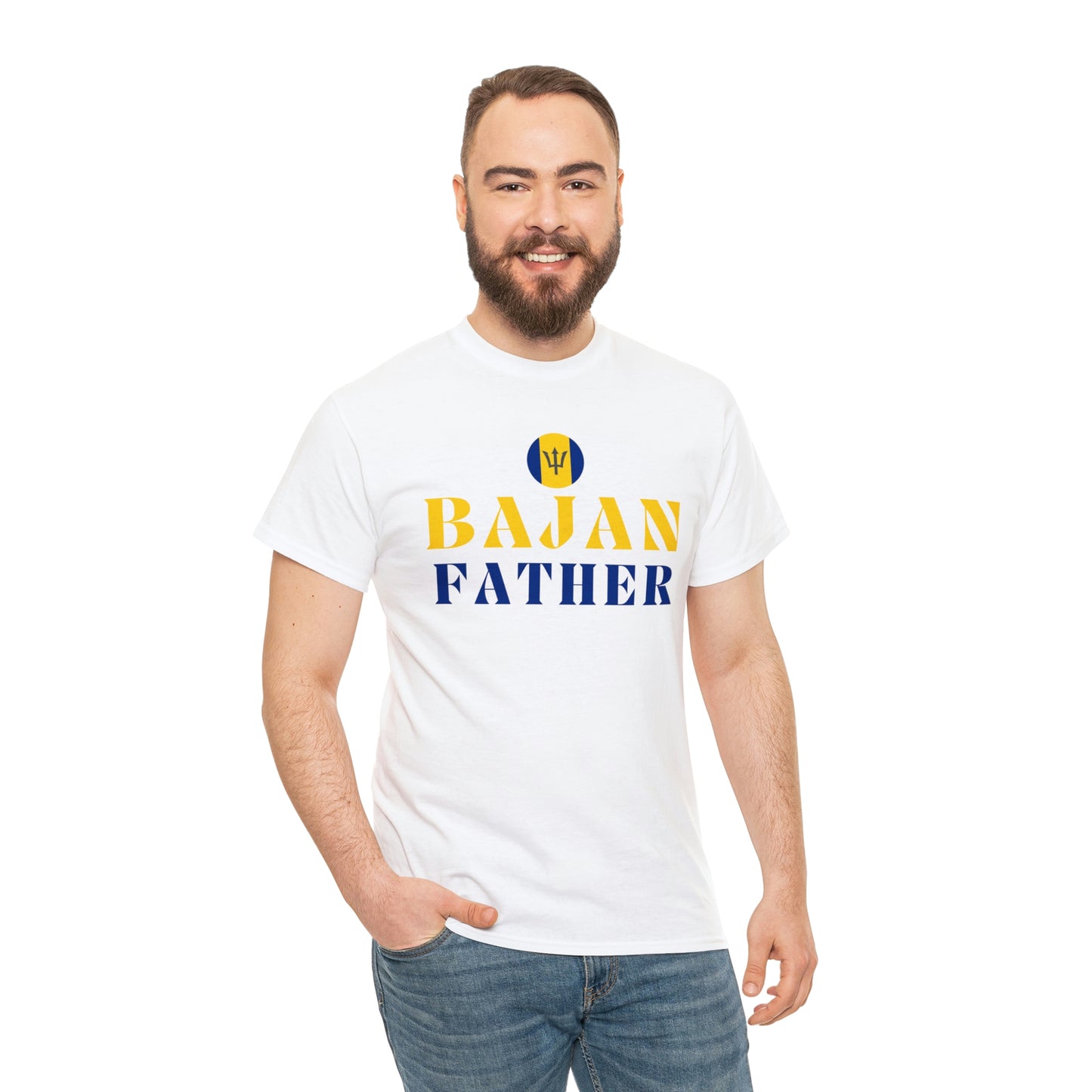 Bajan Father Looks Like Barbados Dad T-Shirt | Unisex Tee Shirt