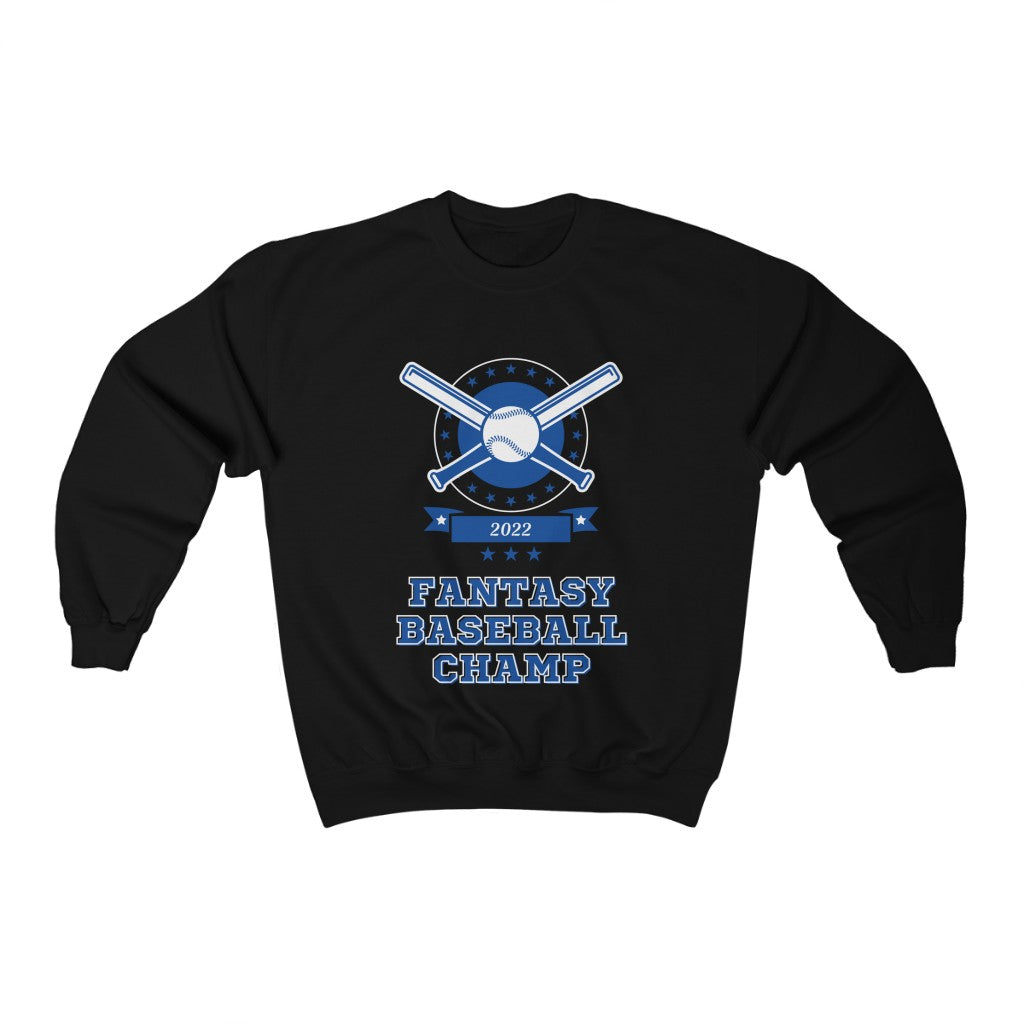 Fantasy Baseball Champ 2022 Sweatshirt | Fantasy Champion Pullover