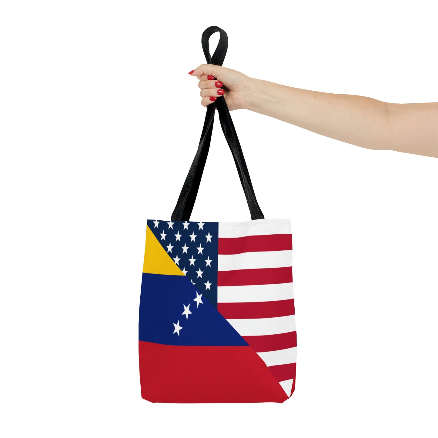 Venezuela American Flag Half Venezuelan USA Tote Bag | Shoulder Bag