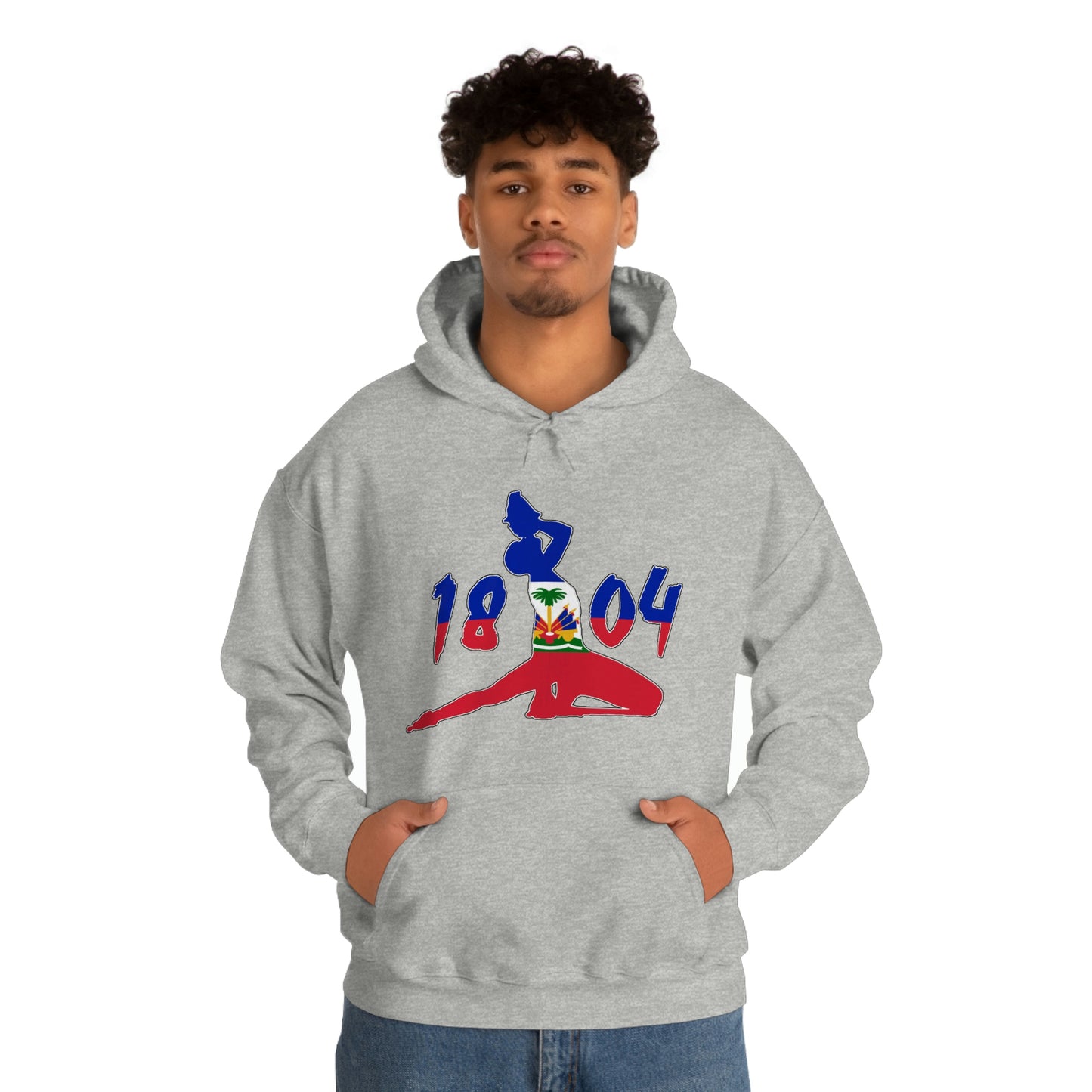 Neg Marron Haitian Flag Hoodie | 1804 Neg Mawon Haiti 2