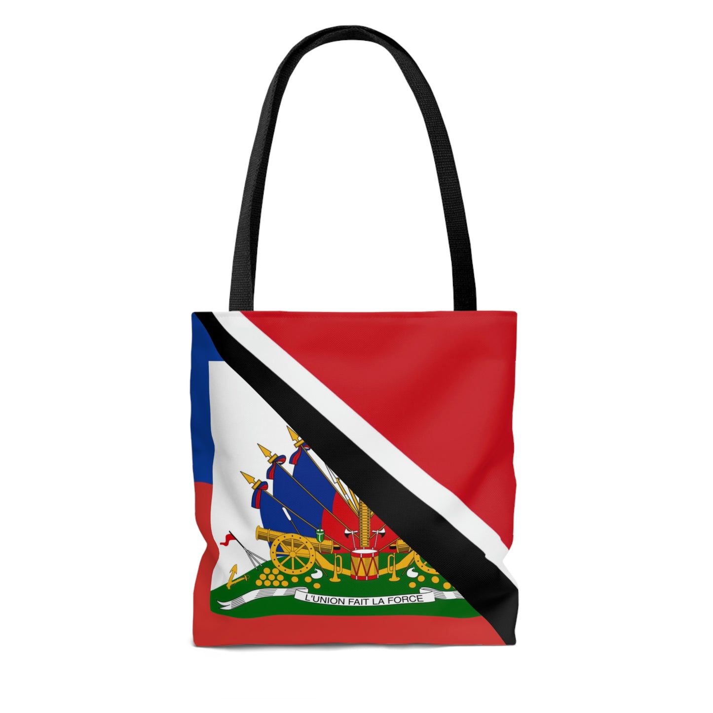 Haitian Trinidad and Tobago Flag Haitian Trini Tote Bag | Shoulder Bag