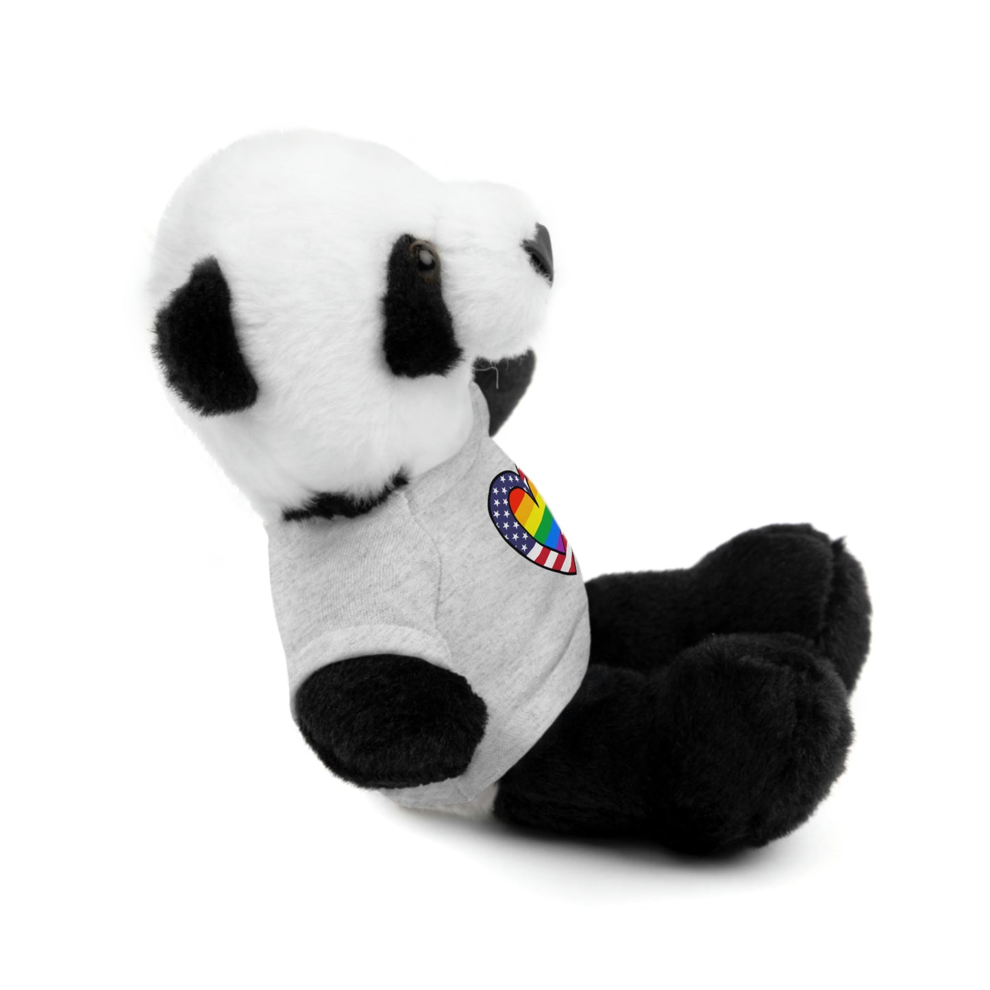 Rainbow Flag Stuffed Animals with Tee Shirt | LGBTQ Pride Valentines Day