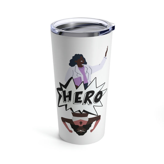 Super Hero Doctor Medical Staff Emergency Nurse GiftTumbler 20oz