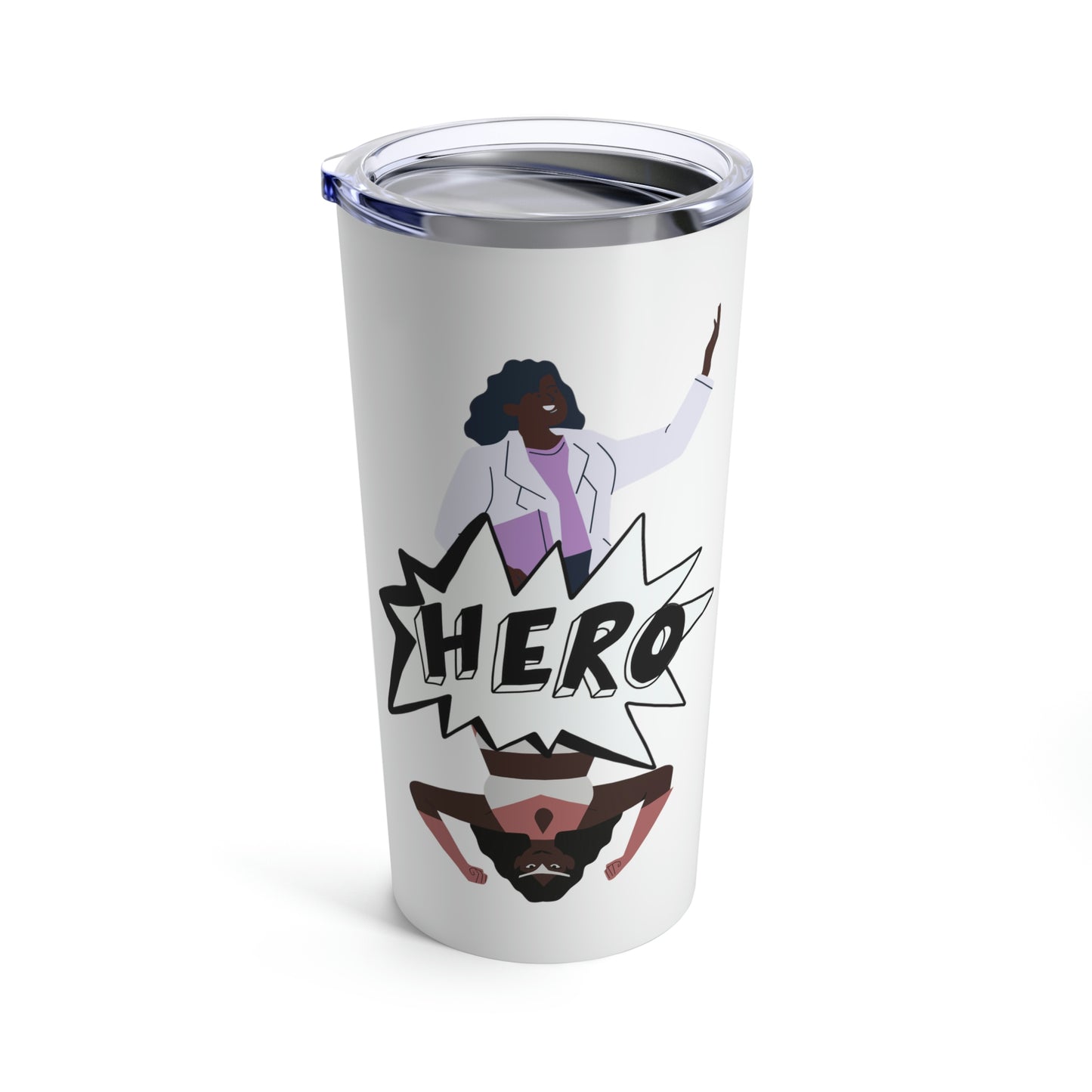 Super Hero Doctor Medical Staff Emergency Nurse GiftTumbler 20oz