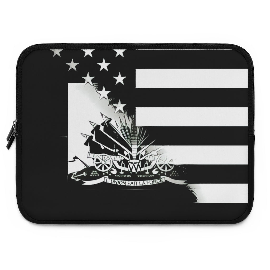 B&W Haitian-American Laptop Sleeve