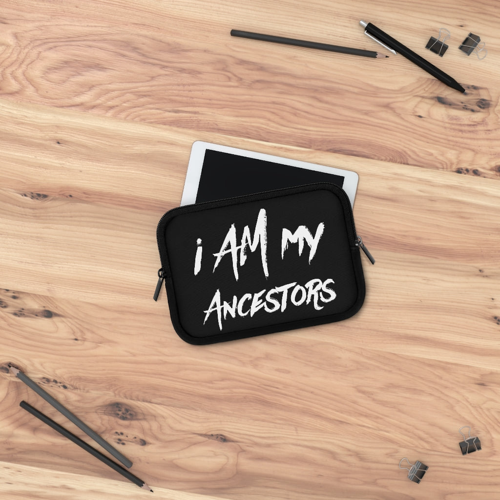 I AM My Ancestors Laptop Sleeve