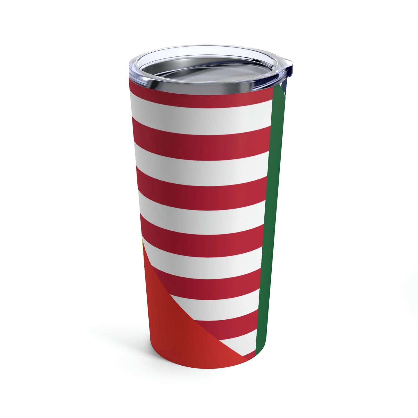 Portugal American Flag Half Portuguese USA Tumbler 20oz