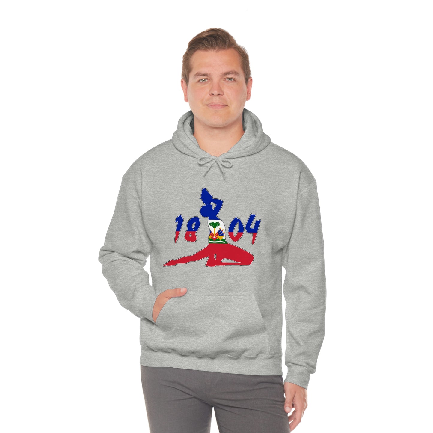 Neg Marron Haitian Flag Hoodie | 1804 Neg Mawon Haiti 2