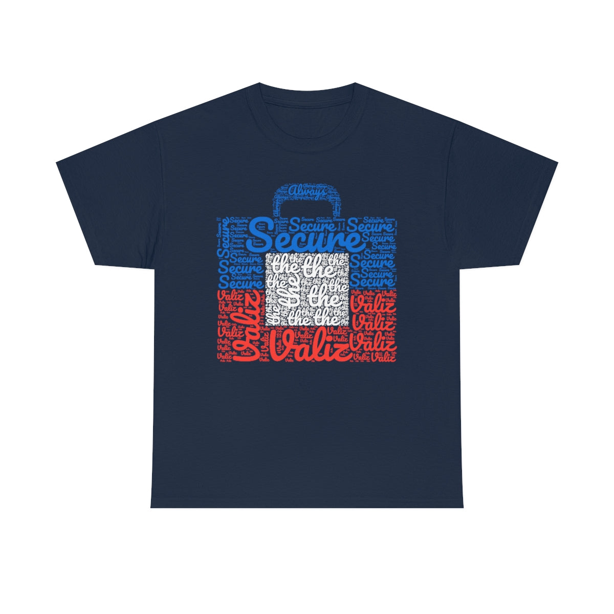 Secure the Valiz Tee Shirt | Unisex Haitian Flag Haiti T-Shirt