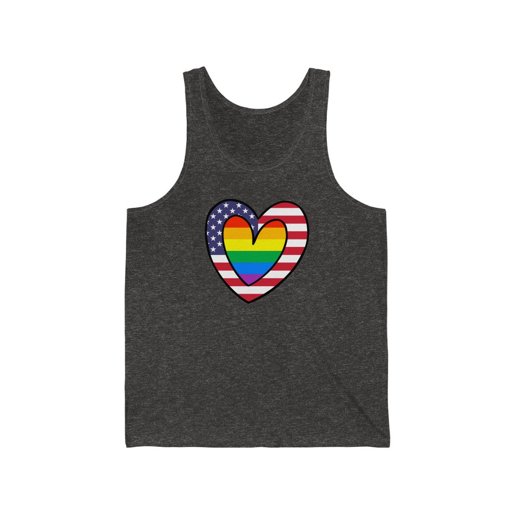 Rainbow Flag Tank Top | LGBTQ Gay Pride Apparel