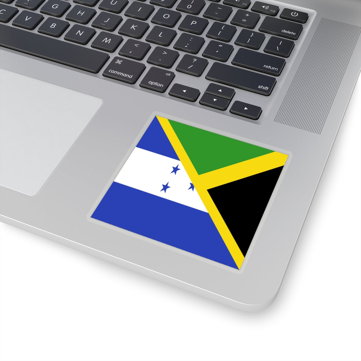 Jamaican Honduran Flag Sticker | Jamaica Honduras Flag Sticker