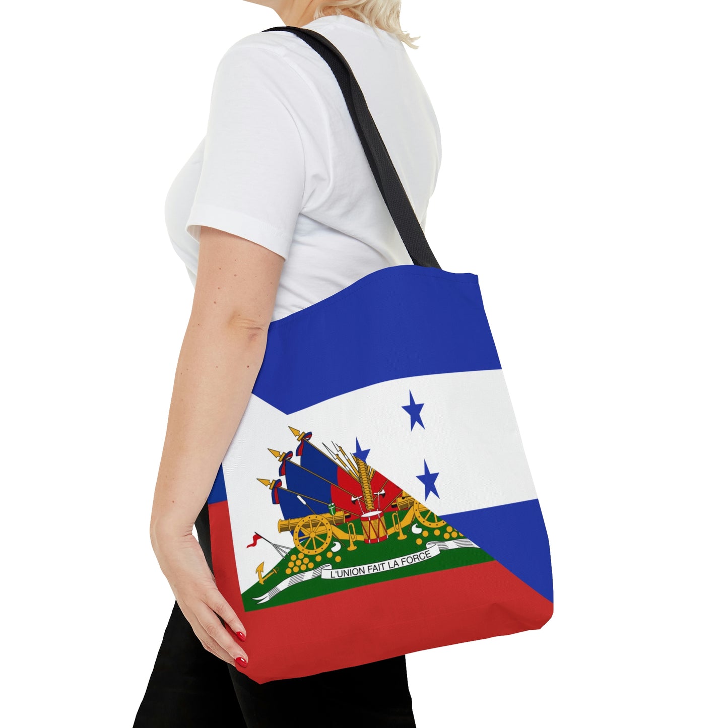 Haitian Honduran Half Haiti Honduras Flag Tote Bag | Shoulder Bag