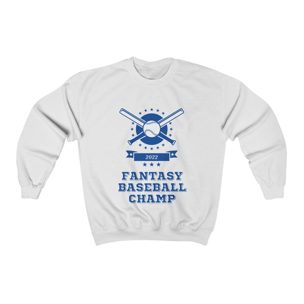 Fantasy Baseball Champ 2022 Sweatshirt | Fantasy Champion Pullover