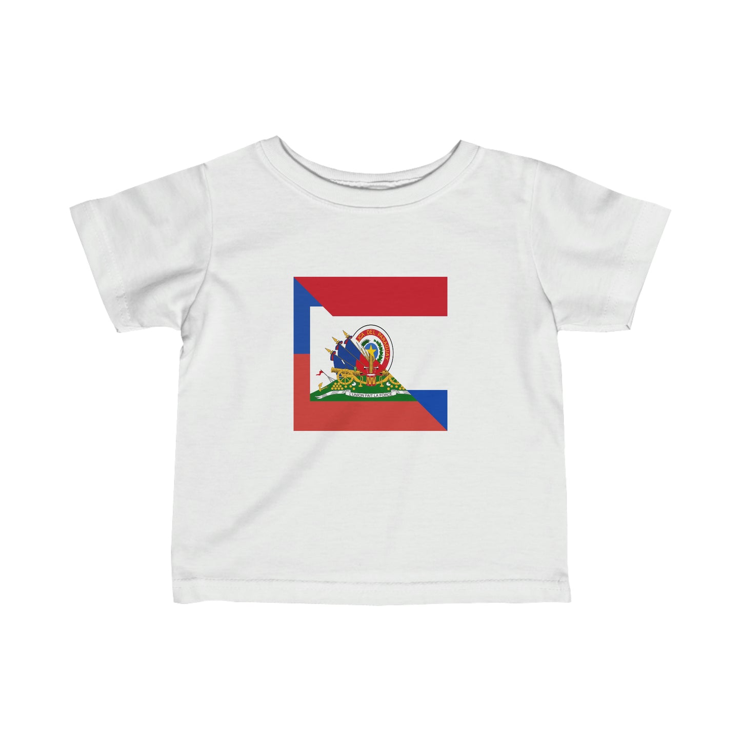 Infant Haitian Paraguayan Flag | Haiti Paraguay Toddler Tee Shirt