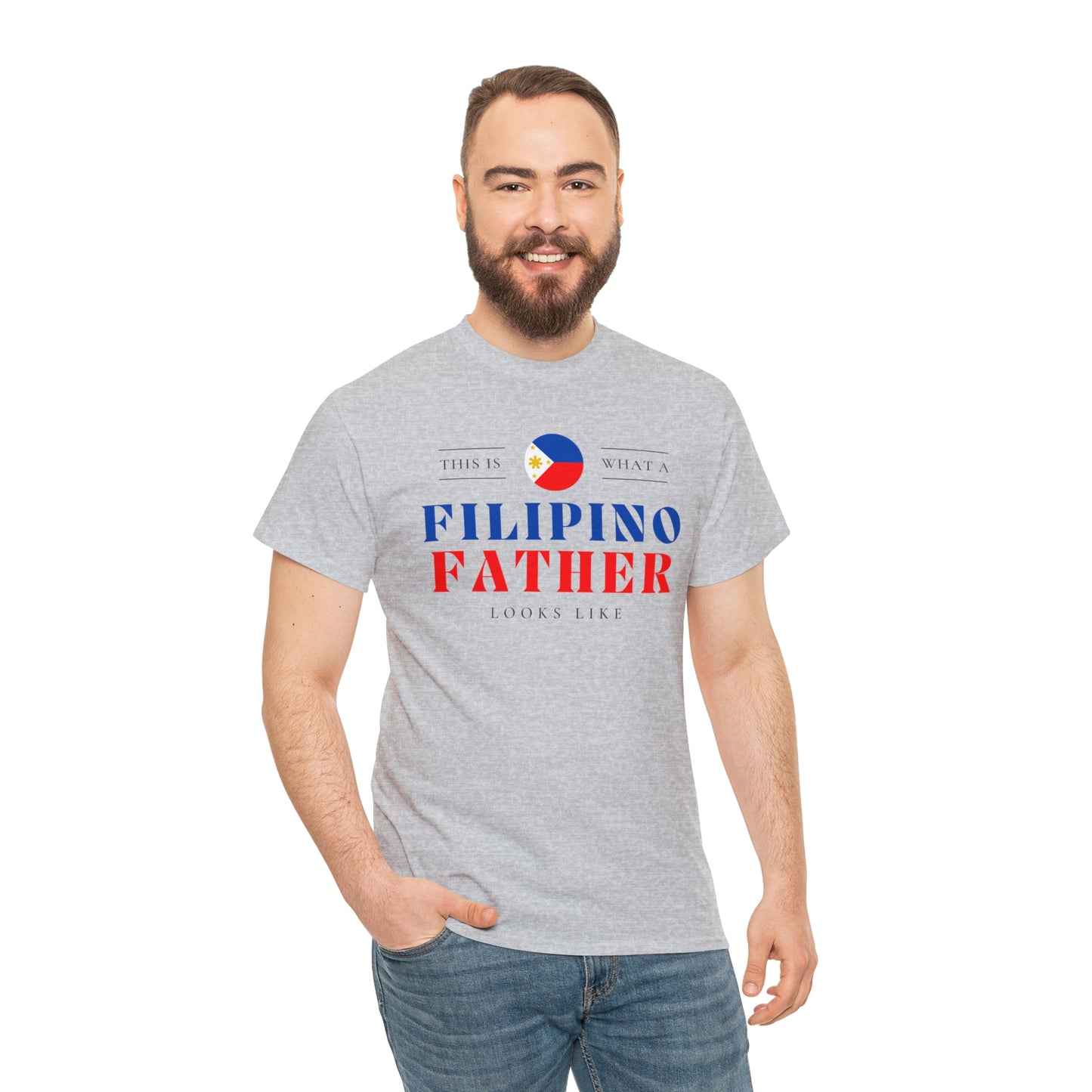 Filipino Father Looks Like Philippines Dad T-Shirt | Unisex Tee Shirt