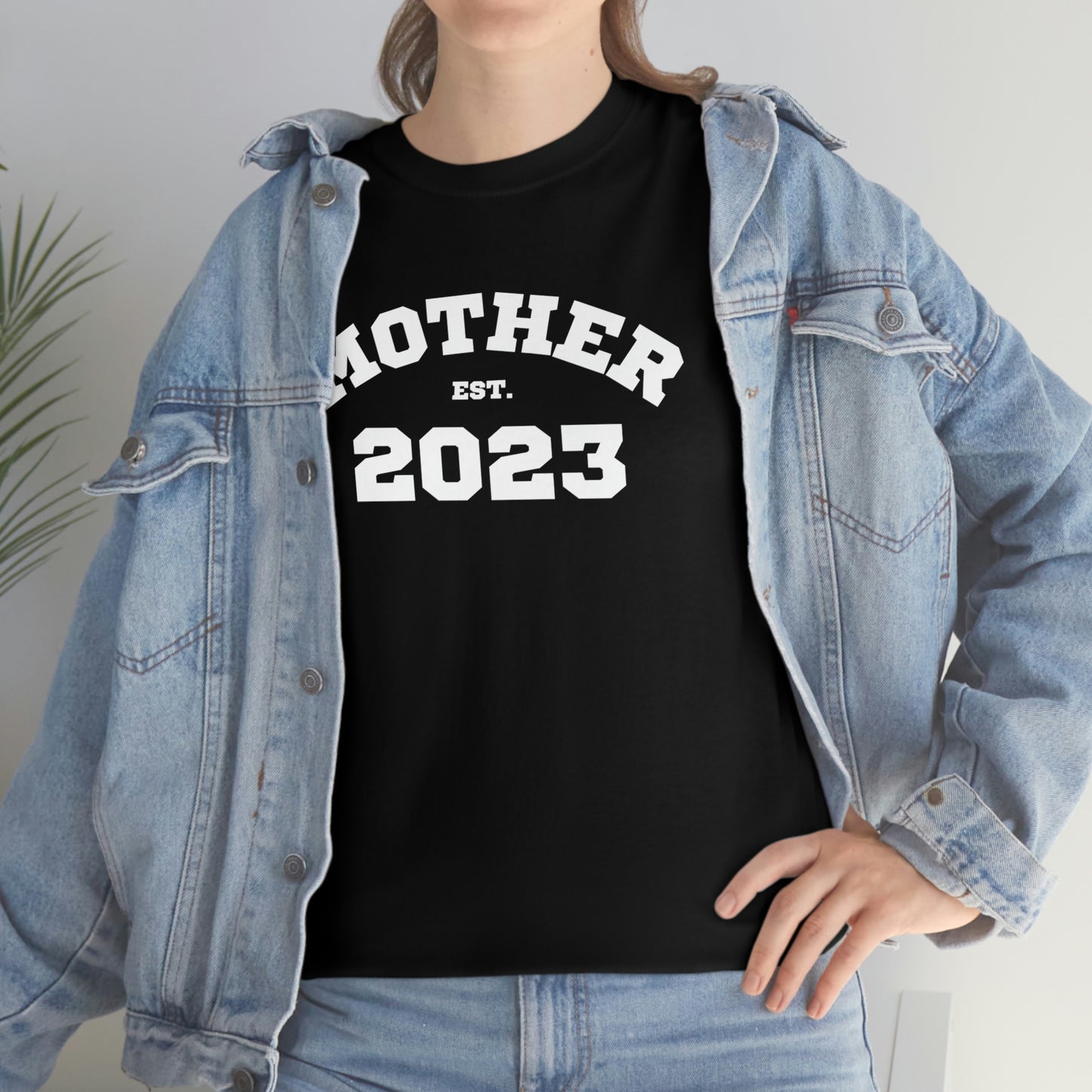 Mother Est 2023 Mothers Day Gift for MOM 4 T-Shirt | Unisex Tee Shirt