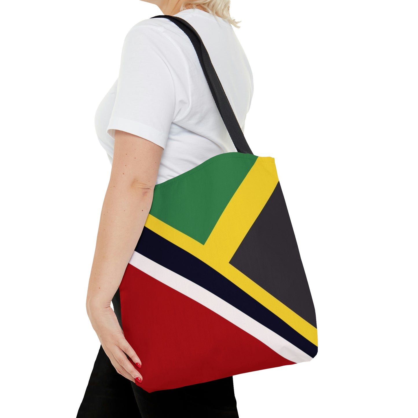 Trini Jamaican Flag | Trinidad Jamaica Flag Tote Bag | Shoulder Bag