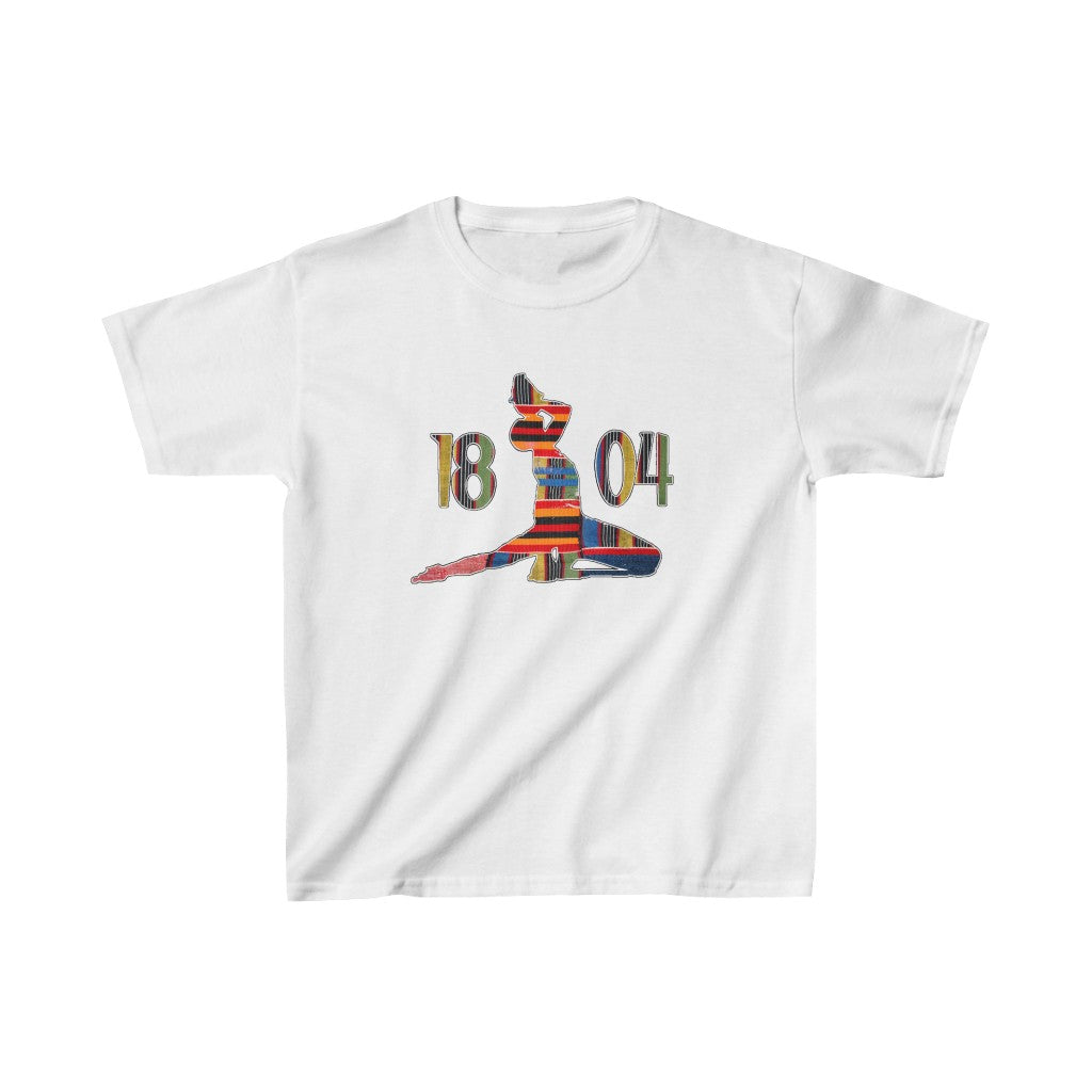 Kids Kente Neg Marron 1804 Haiti | Haitian Neg Mawon T-Shirt | Unisex Tee Shirt