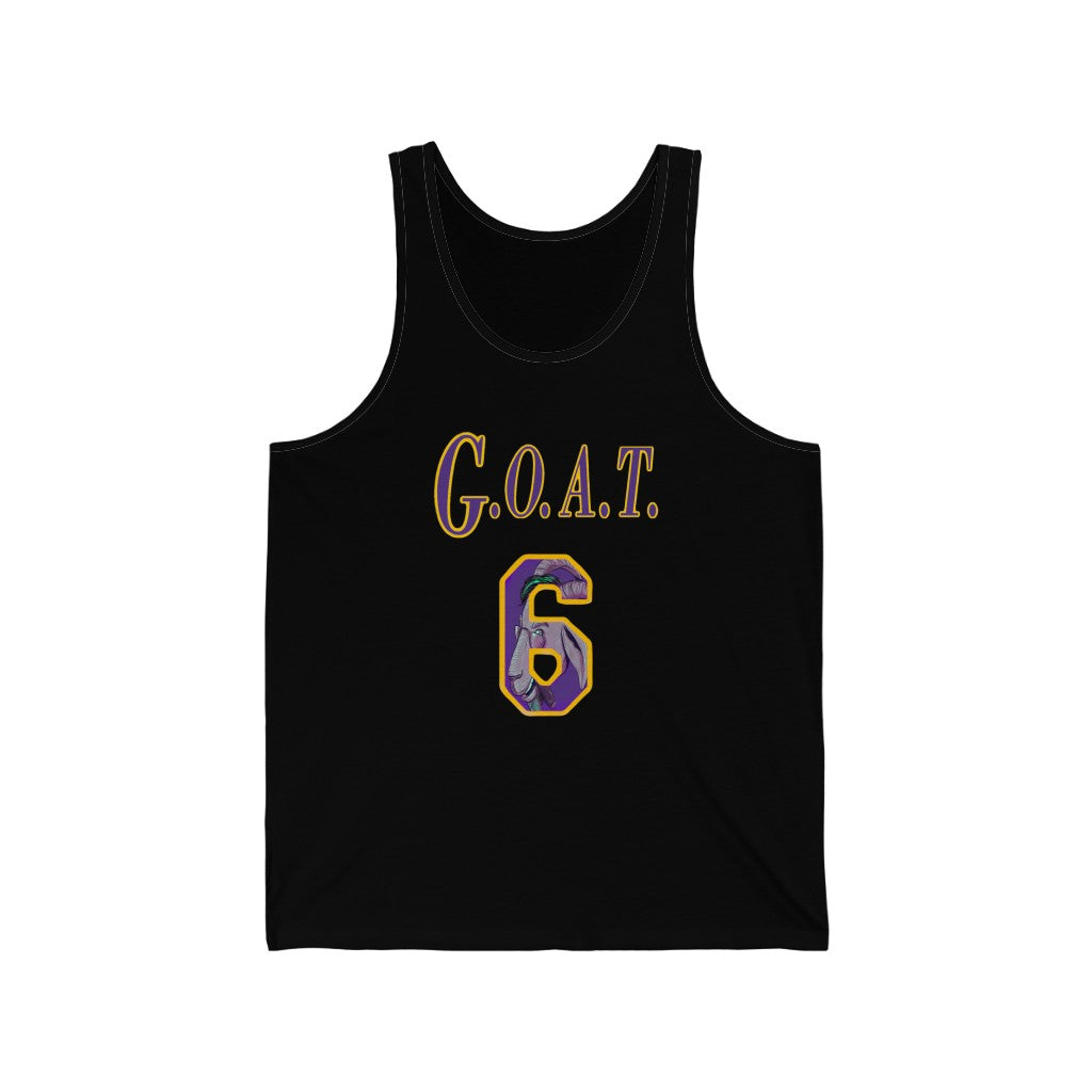 The G.O.A.T. 6 Tank Top | Los Angeles Basketball Men Women Clothing