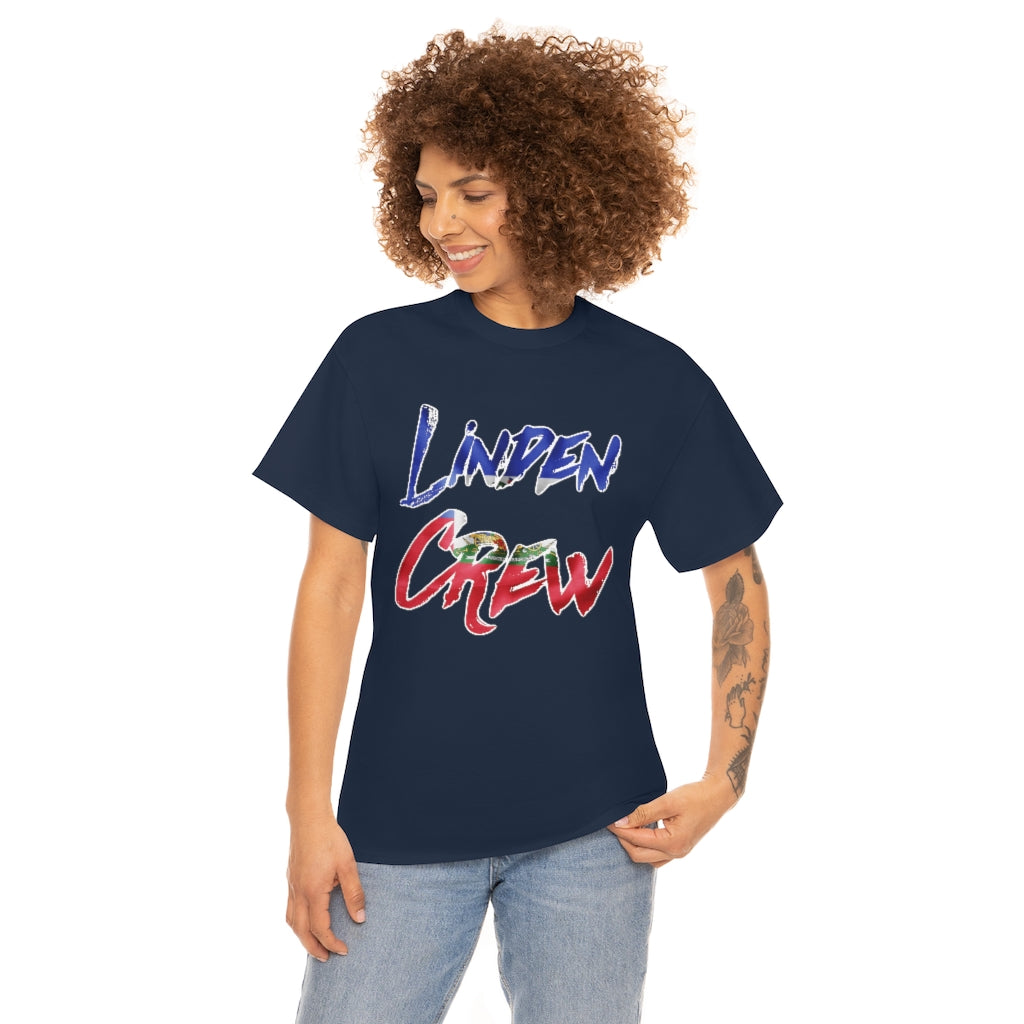 Linden Crew Haitian Flag Tee Shirt