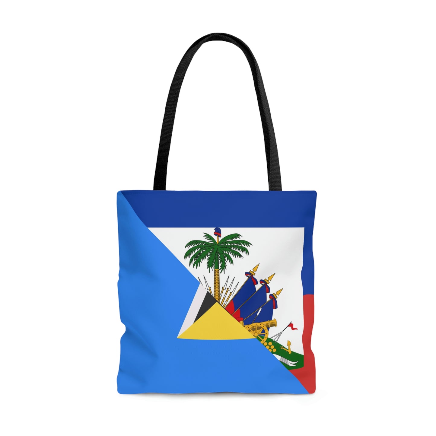 Haiti St Lucia Flag Haitian Tote Bag | Shoulder Bag