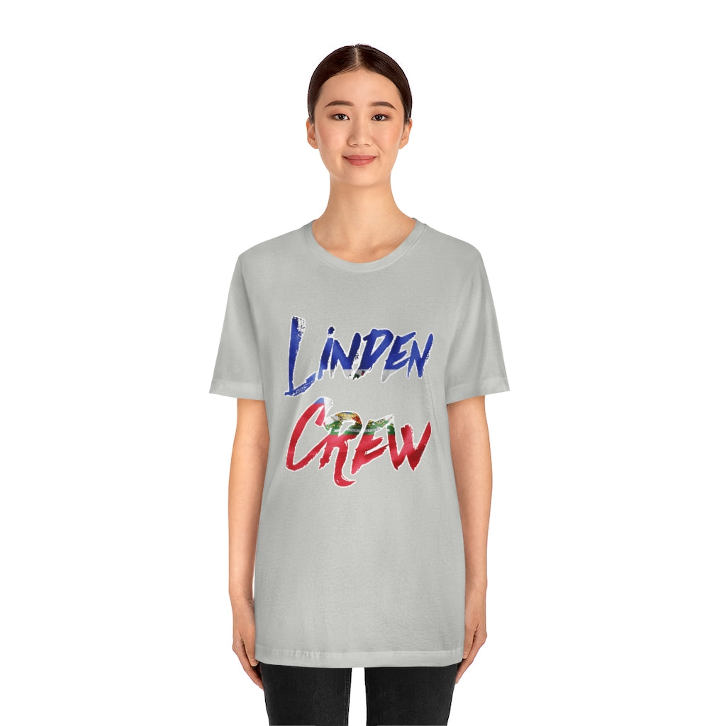 Linden Crew Softstyle Haitian Flag T-Shirt