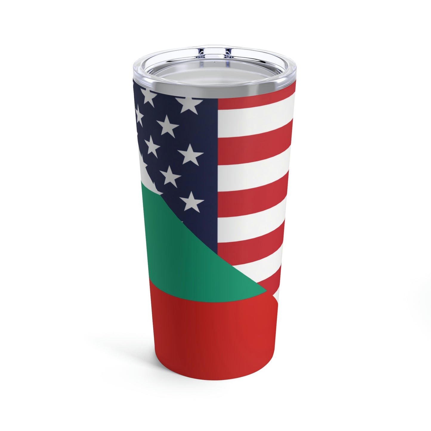 Bulgarian American Flag Bulgaria USA Tumbler 20oz