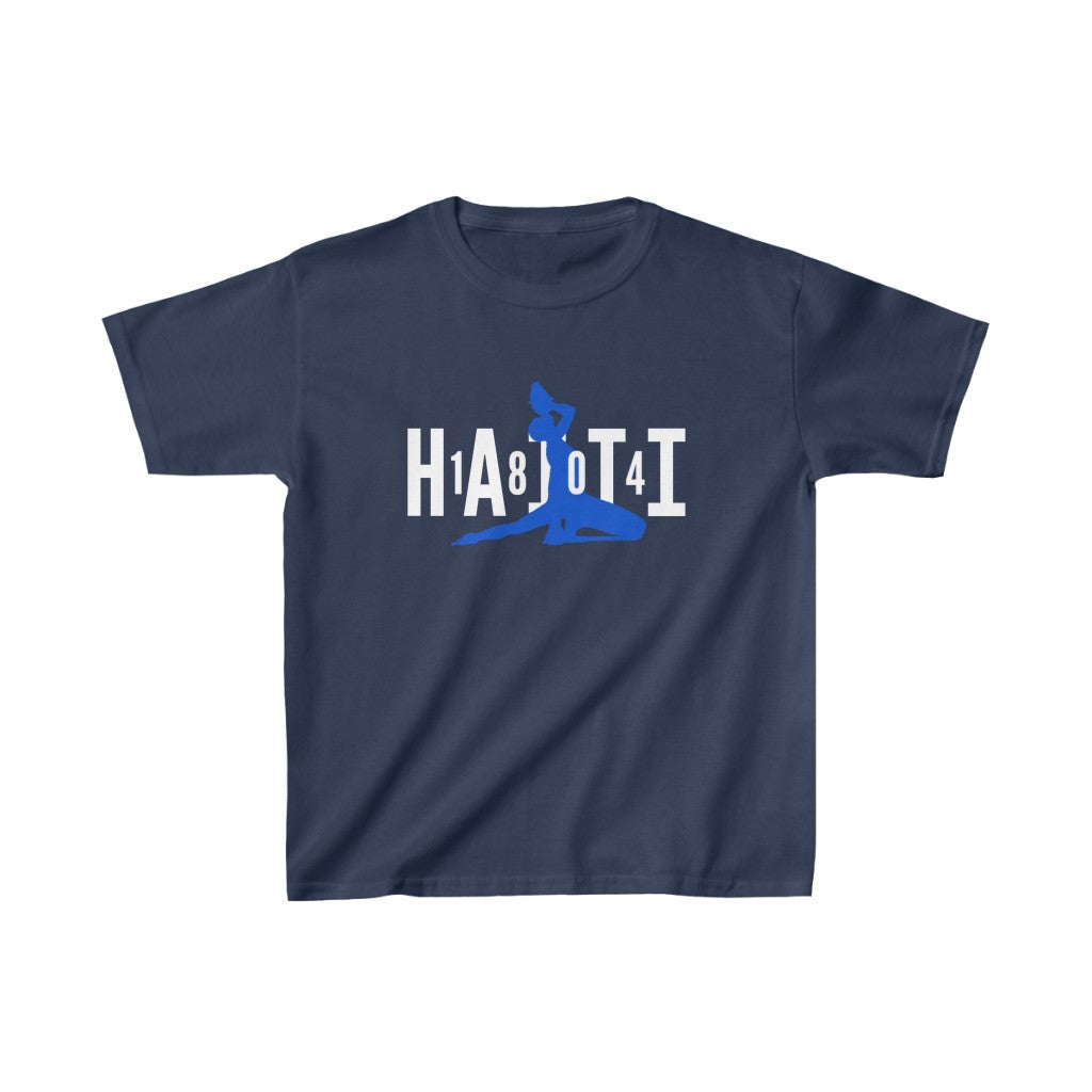 Kids 1804 Haiti Neg Marron Haitian Neg Mawon Blue T-Shirt | Unisex Tee Shirt