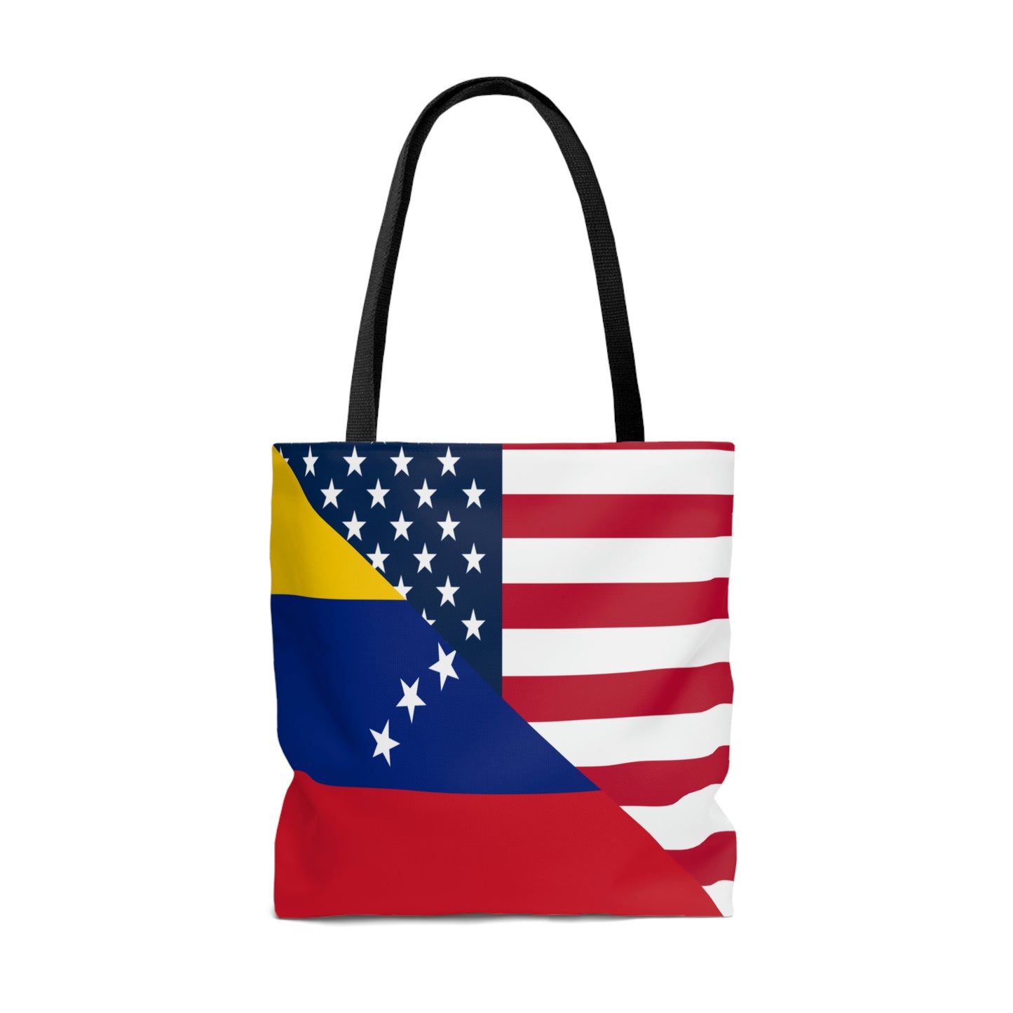 Venezuela American Flag Half Venezuelan USA Tote Bag | Shoulder Bag