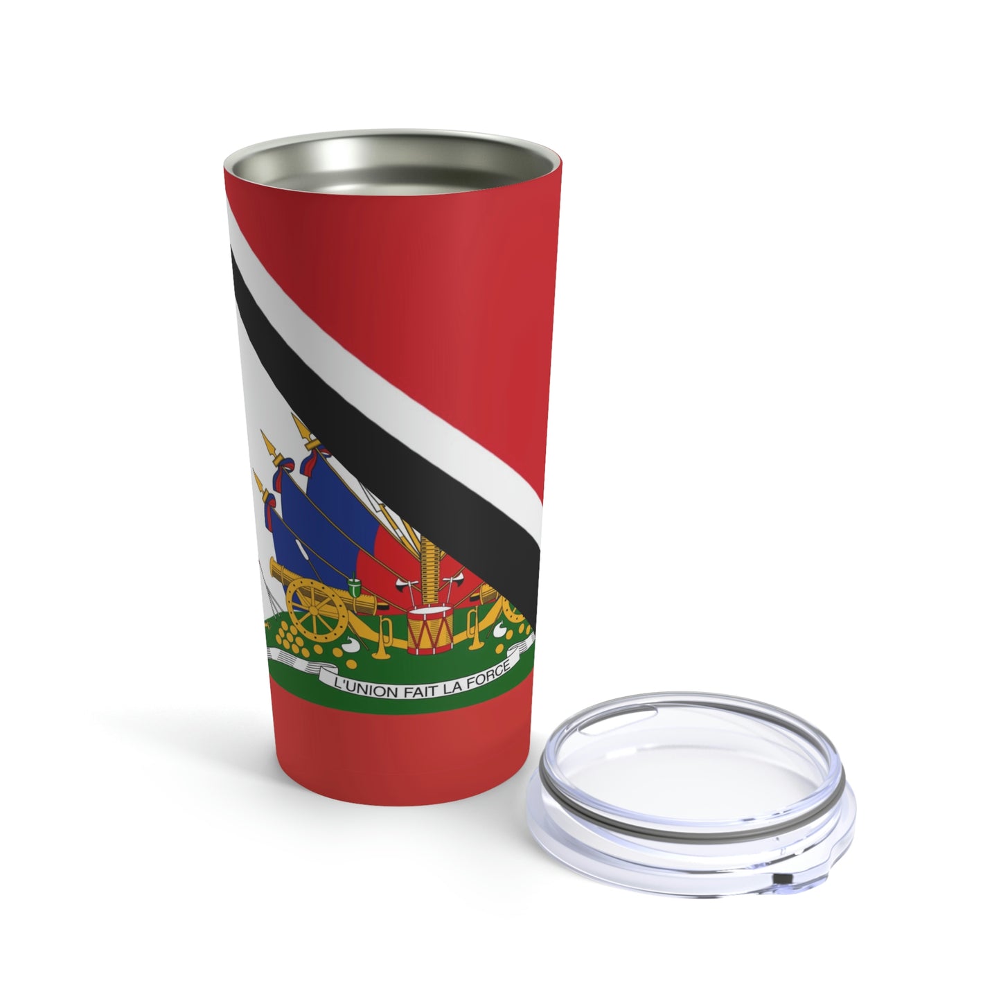 Haitian Trinidad and Tobago Flag Haitian Trini Tumbler 20oz