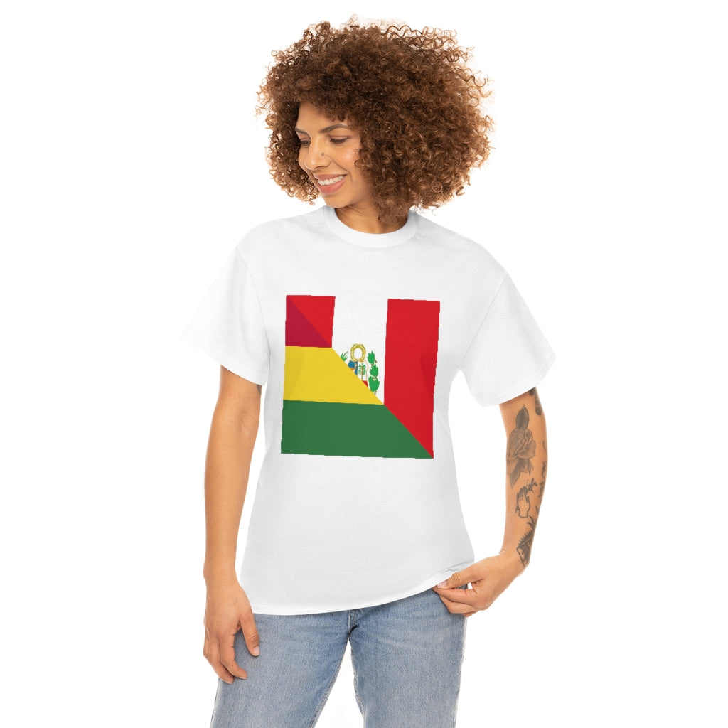 Peru Bolivia Flag Shirt | Peruvian Bolivian Men Women TShirt