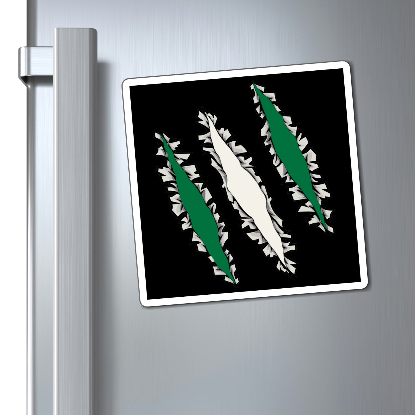 Slashed Nigeria Flag | Nigeria Magnet