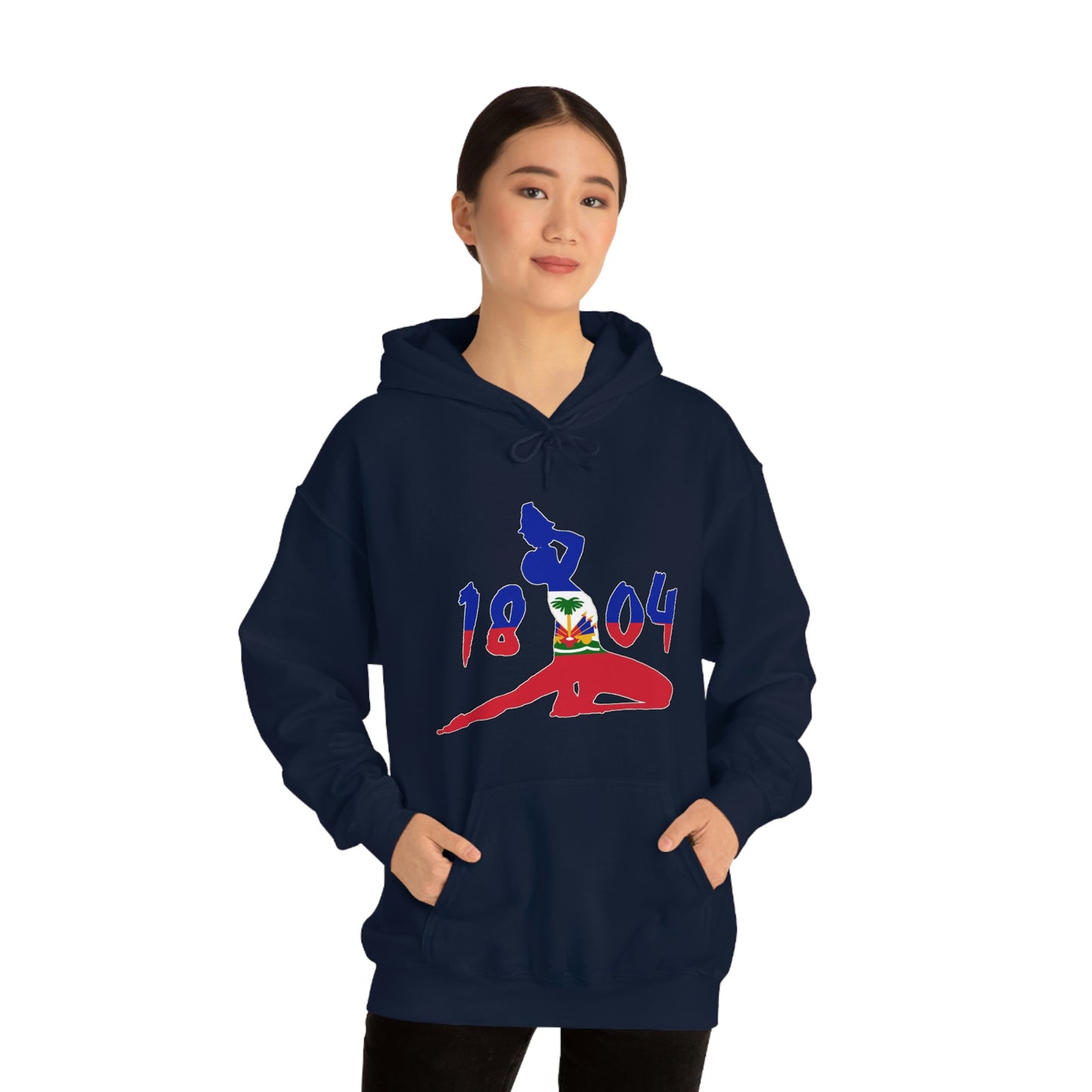 Neg Marron Haitian Flag Hoodie | 1804 Neg Mawon Haiti 2