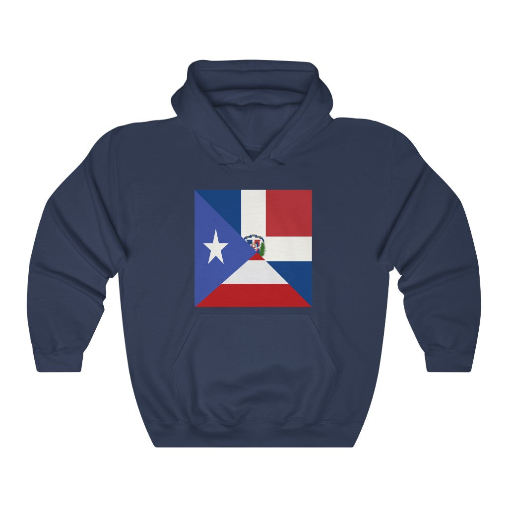 Dominican Republic Puerto Rican Flag Hoodie | DR PR Men Women Pullover