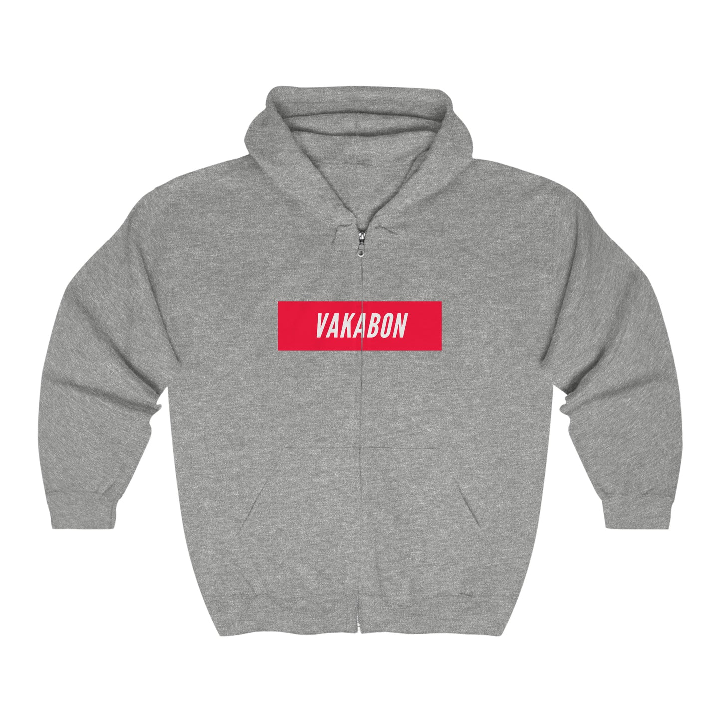 Vakabon | Haitian American Haiti Zip Hoodie | Hooded Sweatshirt