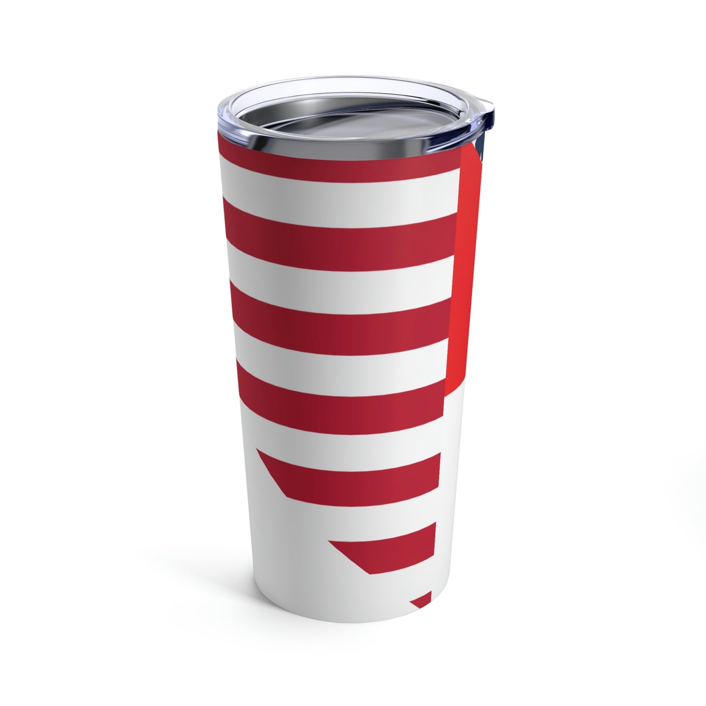 Monaco American Flag Half Monegasques USA Tumbler 20oz