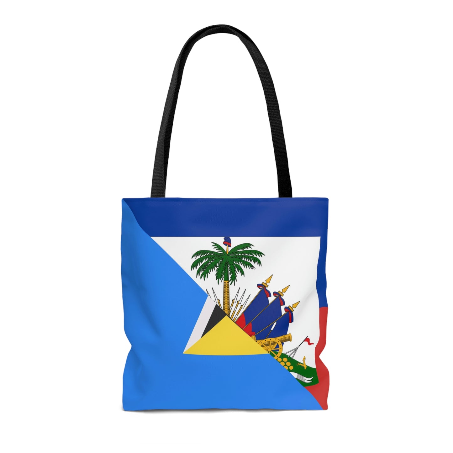 Haiti St Lucia Flag Haitian Tote Bag | Shoulder Bag