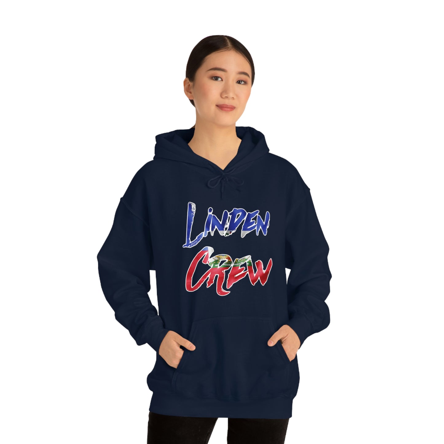 Linden Crew Haitian Flag Hoodie