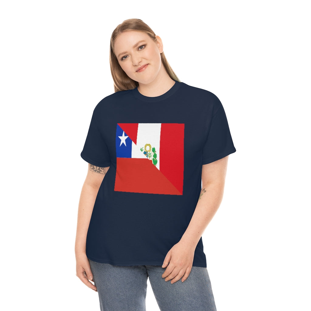 Peru Chile Flag Shirt | Peruvian Chilean Men Women TShirt