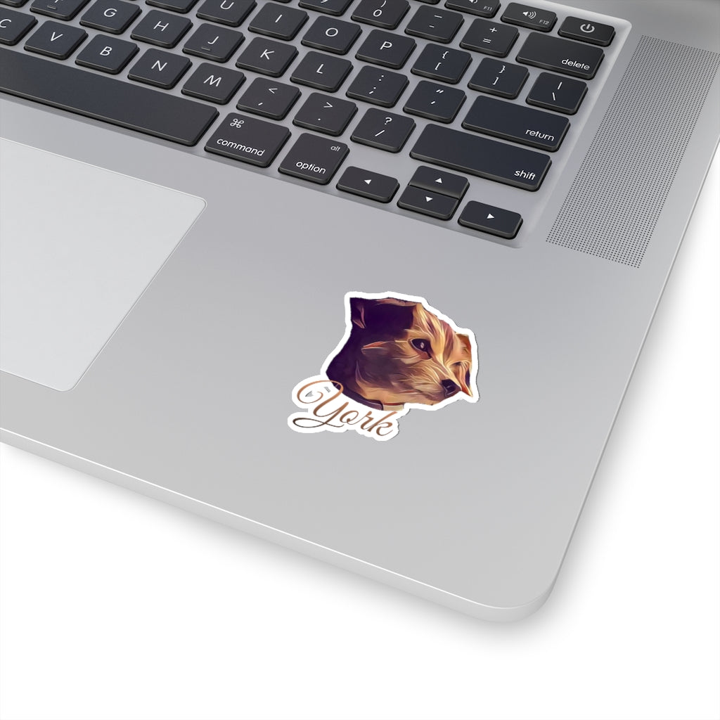York Sticker | Yorkie Mix Dog Puppy Sticker