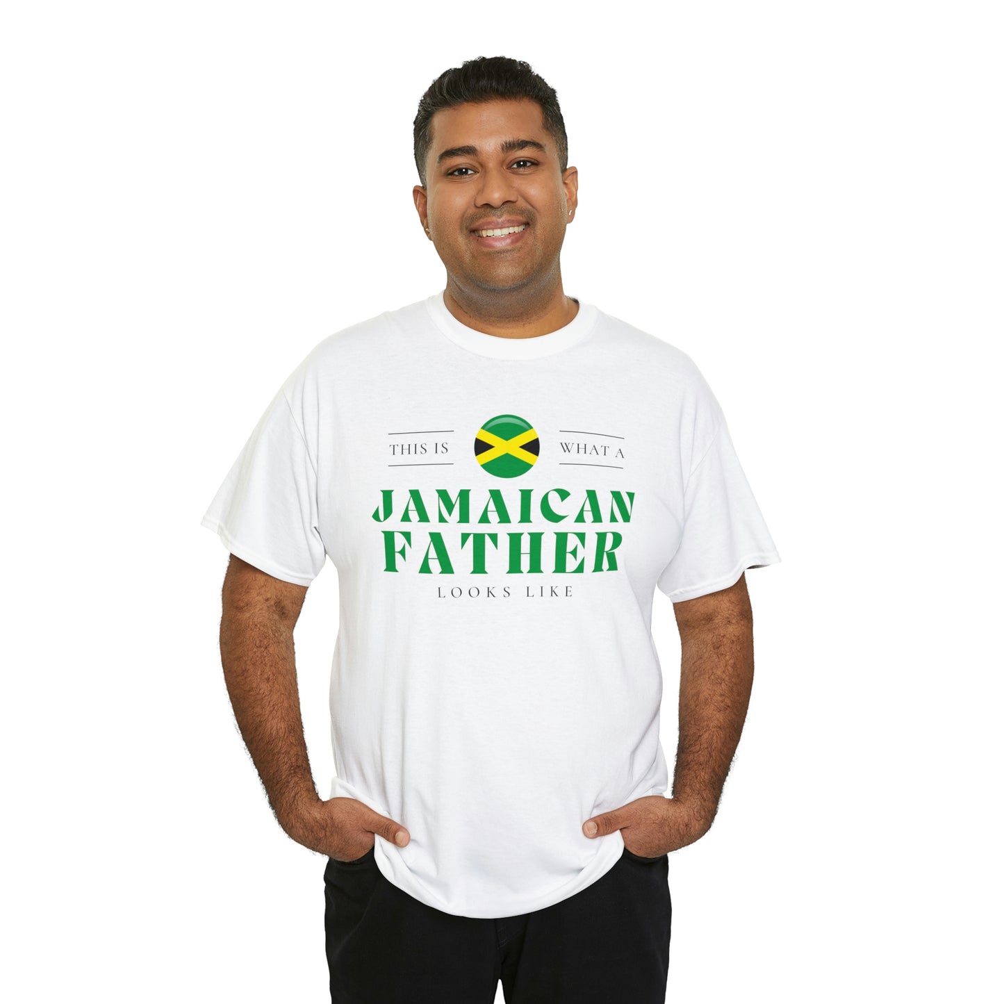 Jamaican Dad Looks Like Jamaica Father T-Shirt | Unisex Tee Shirt